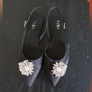Tibi Derek Crystal Slingback